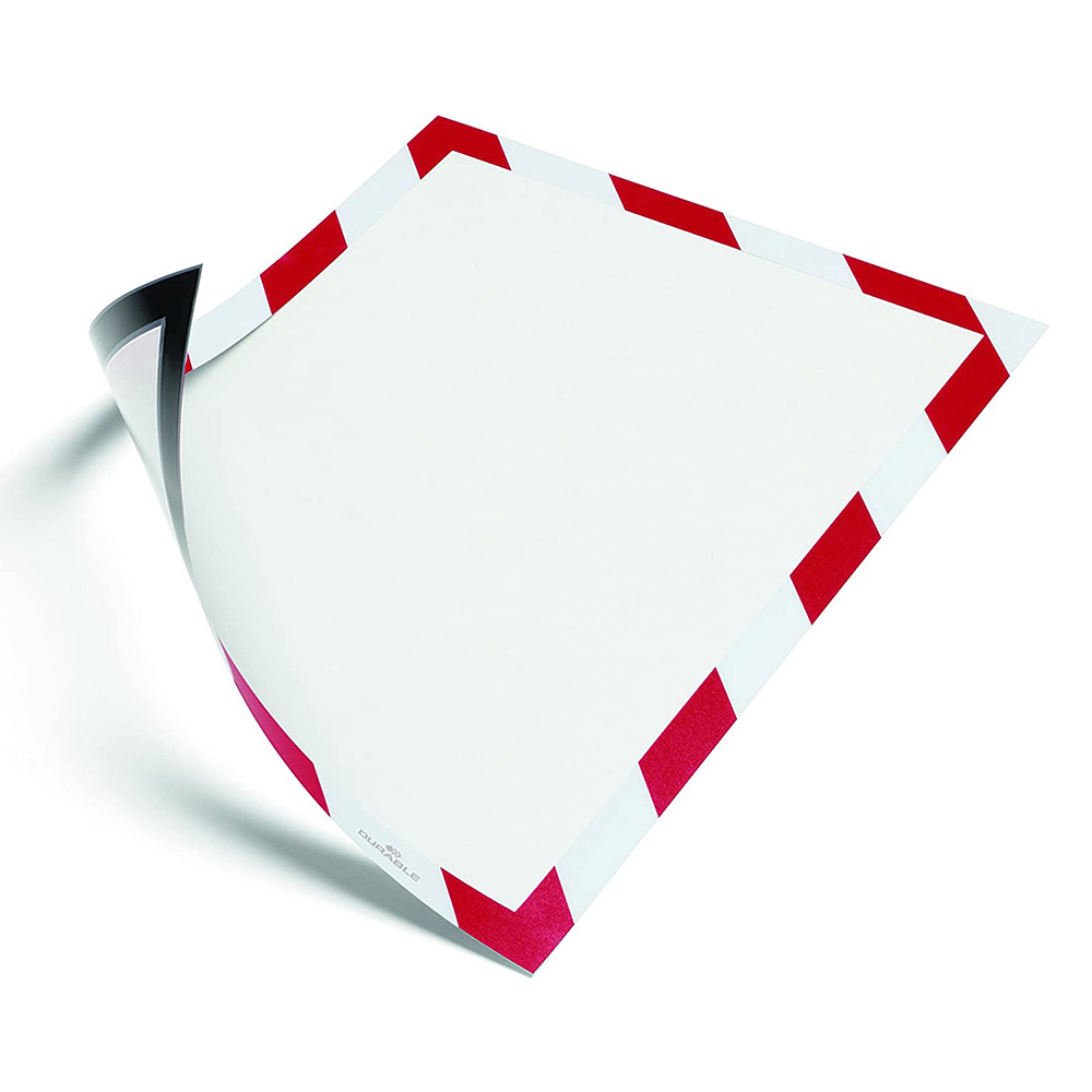 Paper Holder Magnet,one layer Vinyl Magnetic Security Document Sign Holder,for warehouse/office display