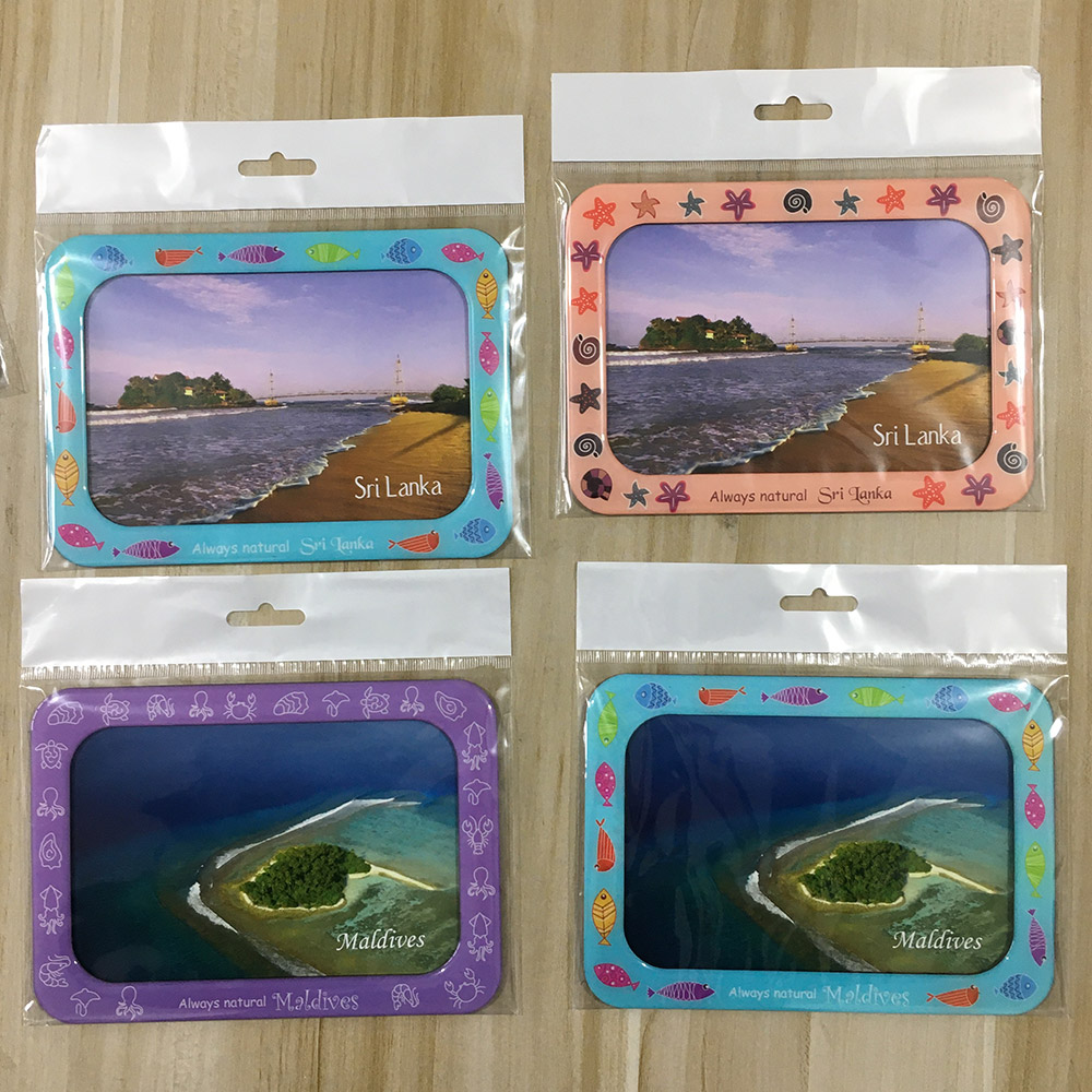 Epoxy Photo frames for sale magnet souvenirs decoration fridge 4X6